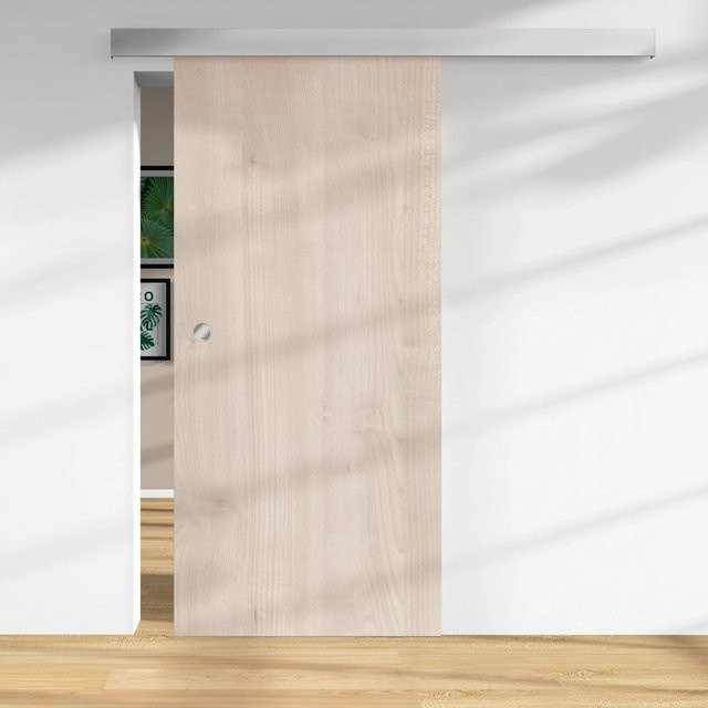 Skyscope Holzschiebetür in Melamindekor Ahorn Naturewood, Farbe Beige/Braun, B: 94,0 cm, H: 206,0 cm - Bild 1