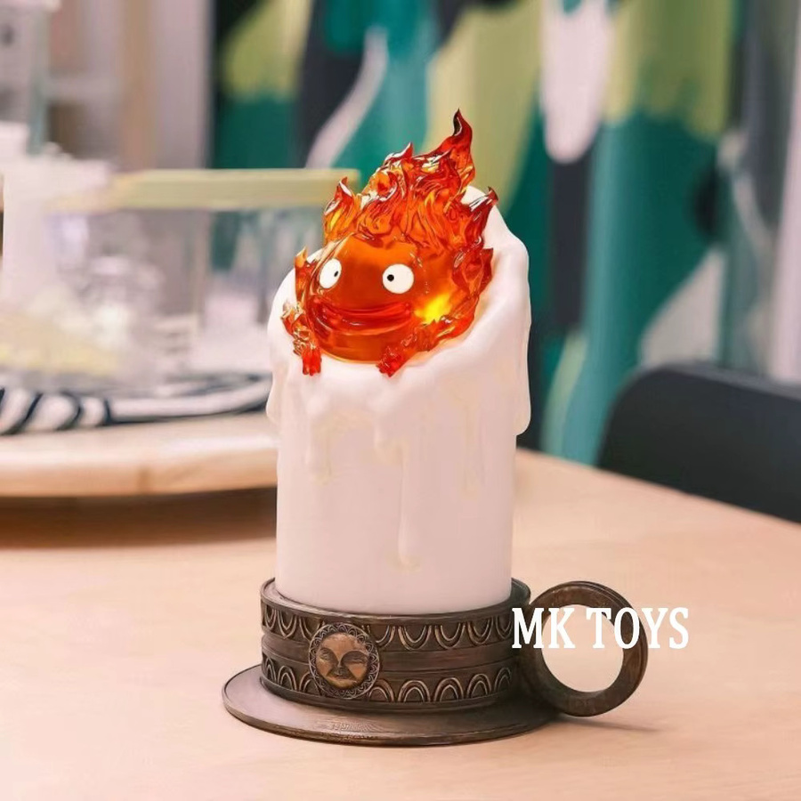 Bandai Das wandelnde Schloss Calcifer, Actionfigur, 13cm, leuchtend - Bild 2