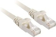 Sharkoon Patchkabel RJ45 Cat.6 SFTP Ethernet LAN in Grau oder Weiß, Länge: 5,0 m - Bild 1