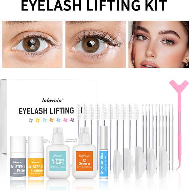 Lakerain Wimpernlifting-Set, Semi-Permanentes Wimpernlifting & -Perming - Bild 1