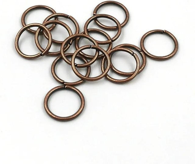 FLT BEADS Biegeringe, Spaltringe, 8mm - Bild 1