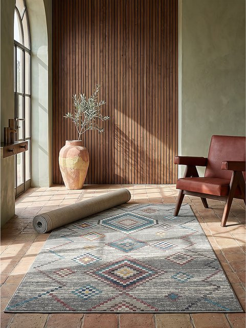 Outdoor-Läufer Niederflor Kadima Design Creme B: 80 cm, T: 150 cm - Bild 1