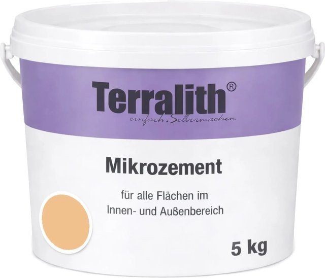 Terralith Mikrozement Fix & Fertig LFC0232 Beige Multicolour 5kg für 3,5qm - Bild 1