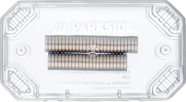 PARKSIDE Neodym-Magnetsortiment aus Edelstahl in Silber - Bild 1