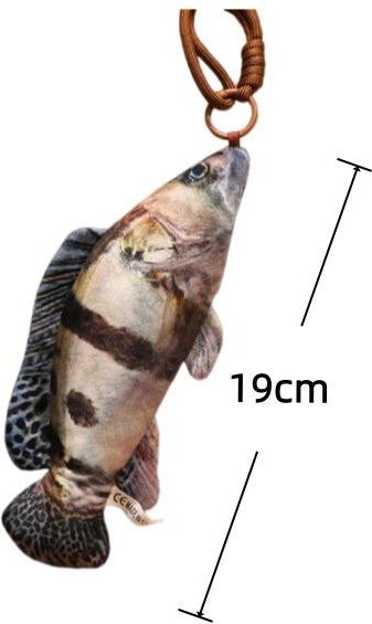 Fisch-Plüschanhänger, Unisex - Bild 1