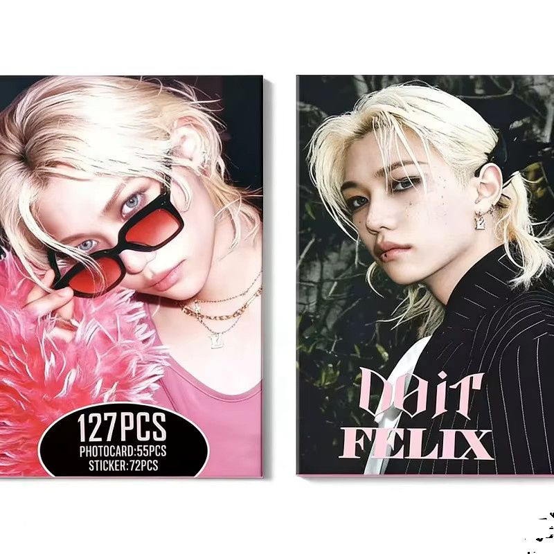 SKZOO Straykids Herren-Team-Sammelkarten, Karten-Sticker-Sammlung - Bild 4