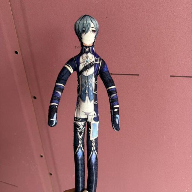 Genshin Impact Lohen / Zandik Der Doktor Il Dottore / Pantalone, Plüschtier Puppe, 25cm, ab 14 Jahren - Bild 1