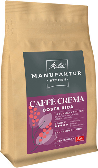 Melitta Manufaktur Caffè Crema Costa Rica, Kaffee, 500,0 g - Bild 1
