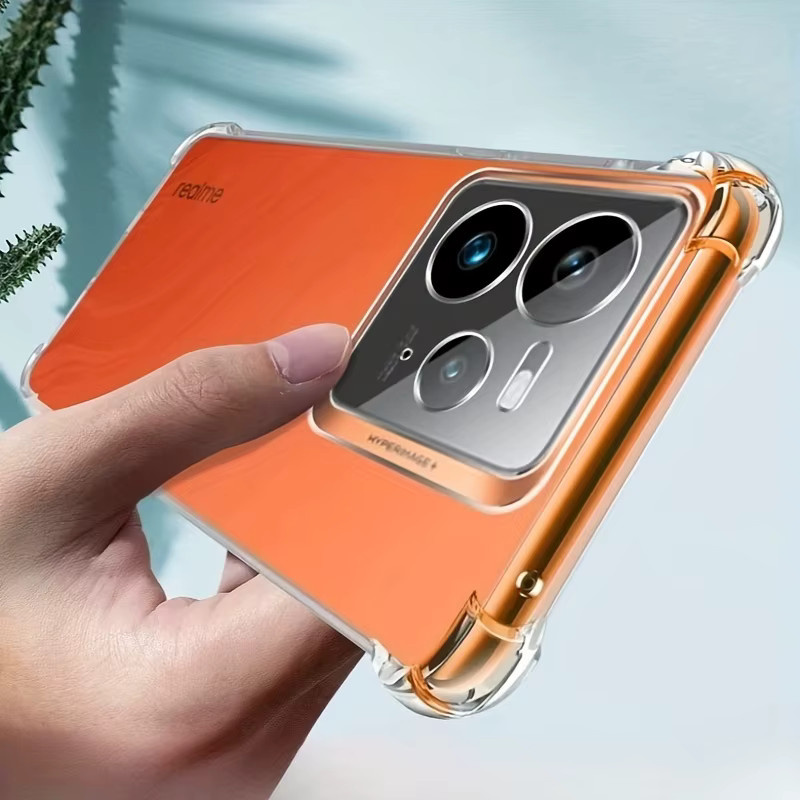 Transparente Silikon Schutzhülle aus weichem TPU für OPPO Realme GT7 Pro Racing Edition, Realme GT7, GT8 und 8 Pro - Bild 3