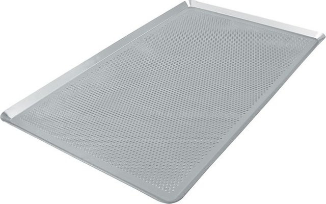 Schneider Lochblech aus Aluminium GN 1/1, silber, rechteckig, B/H/T: 53 x 32,5 x 1,5 cm - Bild 1