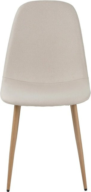 Albatros Esszimmerstühle FANO 4er Set Beige mit Stoffbezug und Metall-Gestell im Vintage Design - Bild 1