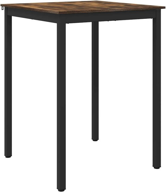 vidaXL Esstisch modern in Raucheiche, rechteckig, B/T/H: 105 x 80 x 80 cm - Bild 1