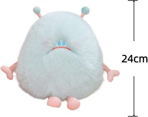 Yiran toy Alien Monster Kleines Monster Plüsch Schlüsselanhänger, Blau - Bild 1