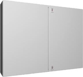 Rittal Kompakt-Schaltschrank AX in Grau, H x B x T: 100 x 100 x 30 cm - Bild 1