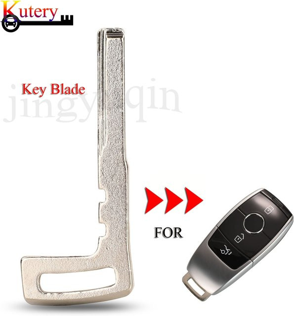 Jingyuqin Smart Autoschlüssel Rohling für Mercedes Benz C200L E300L S320 S350L GLC in Silber - Bild 1