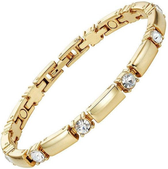 Wucifang Jewelry Armband, Zinklegierung, Gold, Kristall, Damen - Bild 1