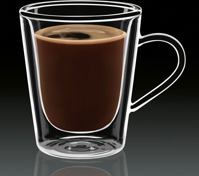 Luigi Bormioli Kaffeeglas Thermic Tumbler, transparent, 2 Stück, 295 ml - Bild 1