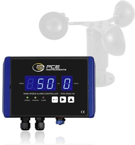 PCE Instruments PCE-WSAC 50-110 Anemometer in Blau - Bild 1