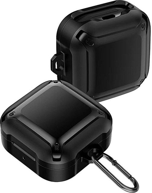 Sturzschutz Hülle für Samsung Galaxy Buds 2 Pro, Buds Live, Buds 2 und Buds FE in Schwarz - Bild 1