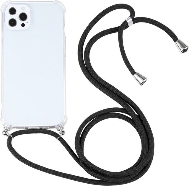 Schutzhülle für Apple iPhone 13 Pro Max Case in Schwarz und Transparent - Bild 1