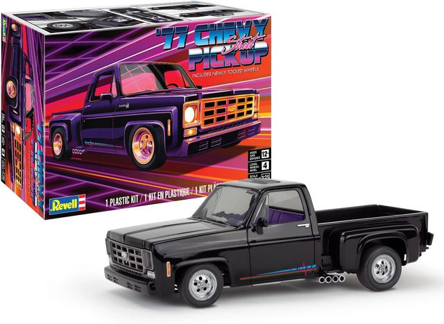 Revell Chevrolet 76 Chevy Squarebody Street T, Fahrzeug, 1:24, ab 12 Jahre - Bild 2