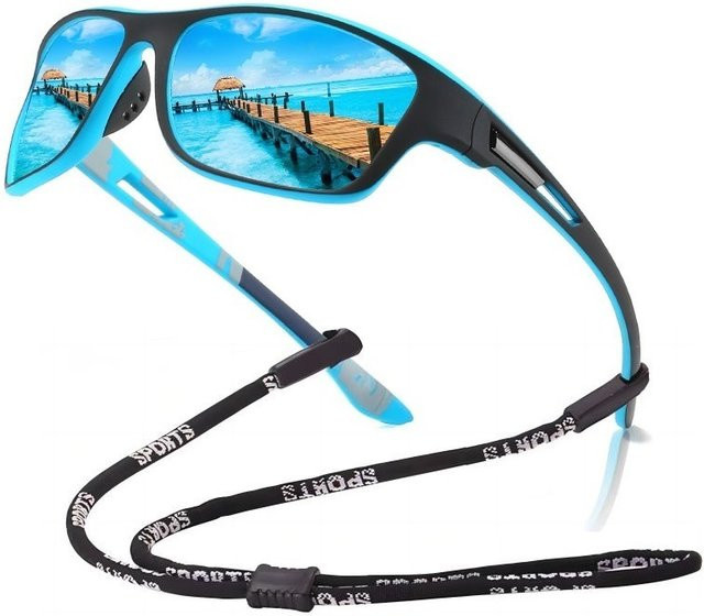 WSZ Sport-Sonnenbrille, Vollrand, Kunststoff, Unisex - Bild 1