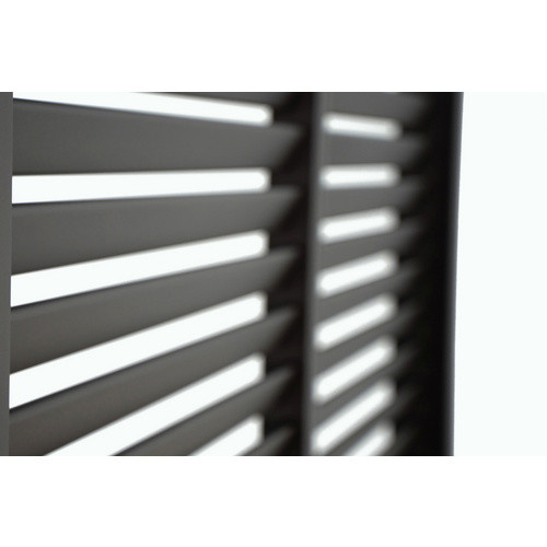 Mr. GARDENER Pergola-Lamellenwand Basic 88 aus Aluminium in Anthrazit-Schwarz, B/T/H: 232 x 230 x 5,5 cm - Bild 3