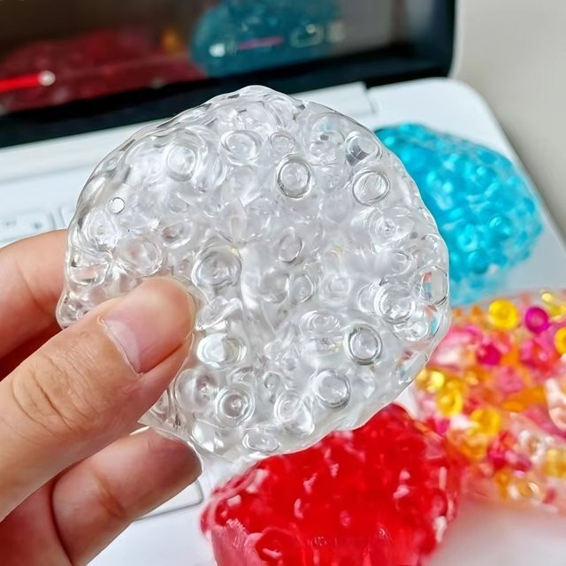 Squishy Bälle Eis-Perlen, Quetschbare Squishies, Super Weiche Mochi Fidget Slow Rebound Anti-Stress Entspannungs-Geschenk - Bild 1