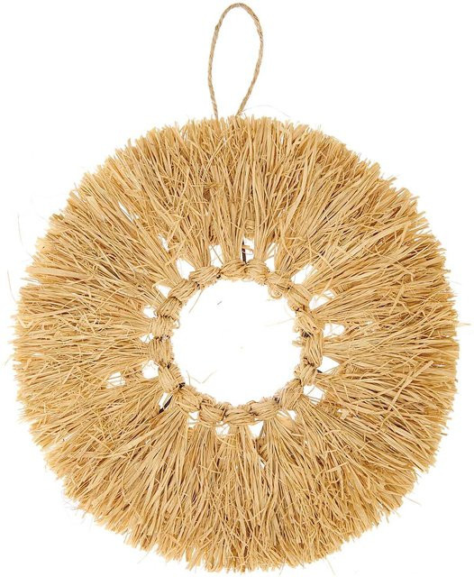 Rico Design Naturkranz aus Raffia in Natur, Durchmesser: 30 cm - Bild 1