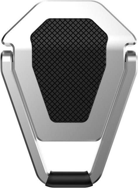 Shield Laptop-Ständer, faltbar und selbstklebend, silber - Bild 1