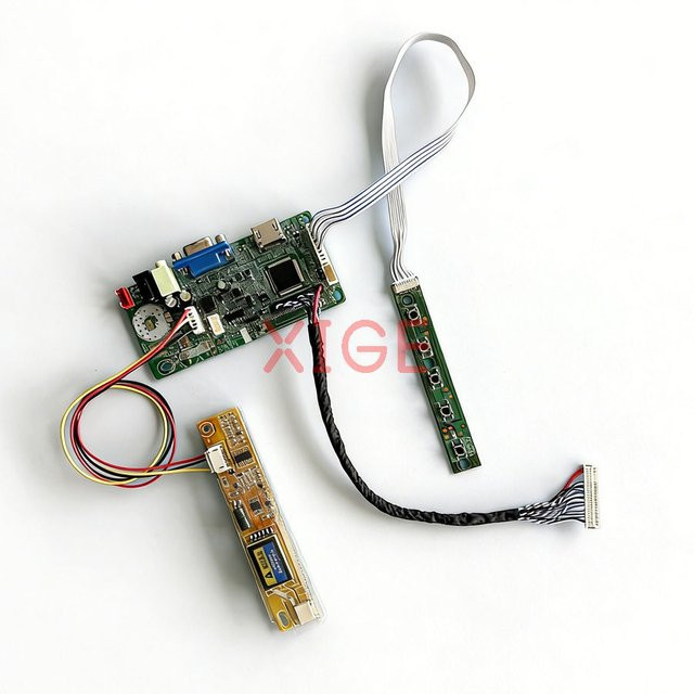 OPLY Display Drive Controller Board Kit für LQ150F1LH22 N150P2 N150P3 CLAA150PB0 mit 30 Pin LVDS, VGA und HDMI, Auflösung 1400x1050, 1-CCFL - Bild 1