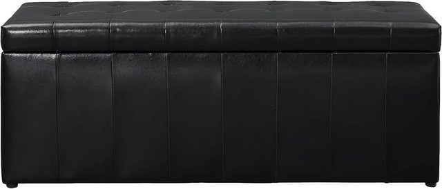 Vente-unique Sitzbank Concierto Schwarz Breite: 130 cm - Bild 1