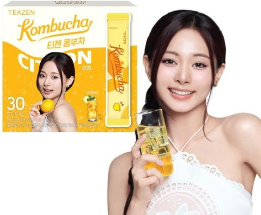 TEAZEN Kombucha, Getränkepulver, Instant, 30 Stück - Bild 1