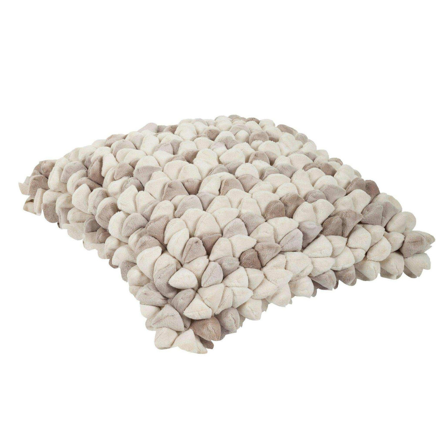 Haans Lifestyle Kissen Pebble weiß B/B/H: 45 x 45 x 1 cm - Bild 1