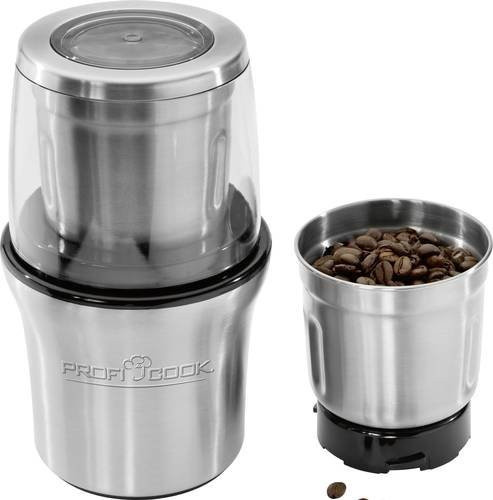 ProfiCook Elektrische Kaffeemühle KSW 1021 in Edelstahl Silver - Bild 2