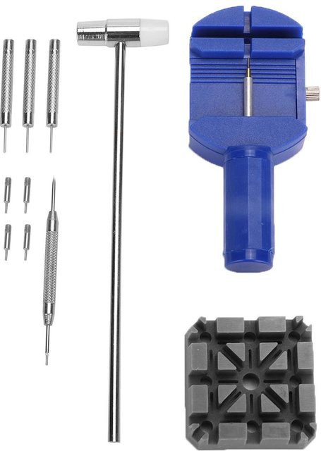 Uhrenarmband-Verbindungsstift-Entferner-Kit, Edelstahl, Silber - Bild 1