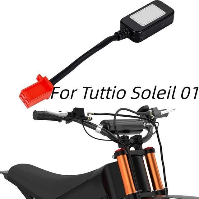 JFGRACING Bluetooth Programmierbarer Dongle für E-Bikes, Drahtloser Controller-Adapter in Schwarz, kompatibel mit Wish 01, Tuttio und Soleil 01 - Bild 1