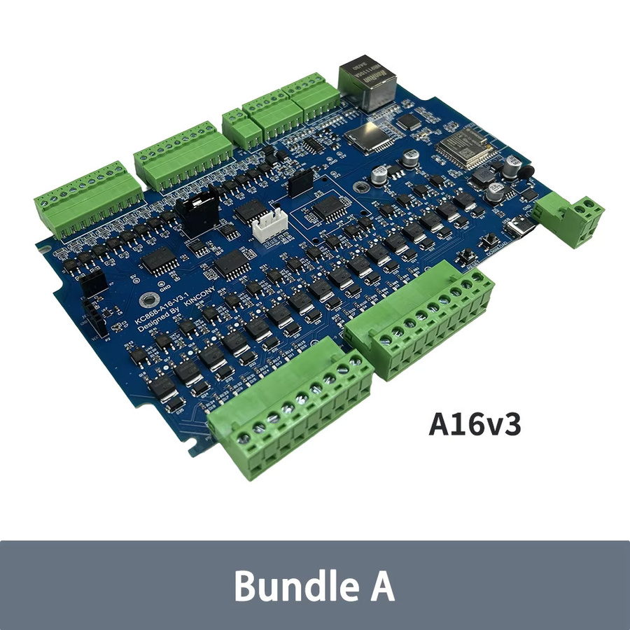 KinCony KC868-A16v3 ESP32-S3 16-Kanal-GPIO-Modul in Blau für ESPHome und Home Assistant Smart Home Automation - Bild 4