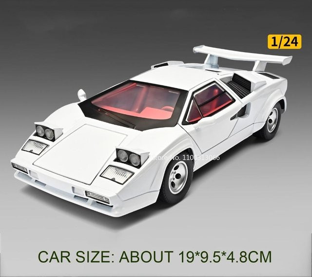 Linyi toy car Countach Lp500S Tourbillon Modell Sportwagen, 1:24, ab 14 Jahren - Bild 1