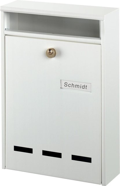 Burg Wächter Briefkasten Wismar in Weiß - Bild 1