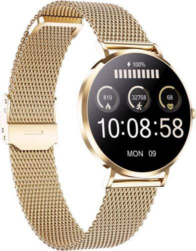 XCOAST SIONA 2 Nano Smartwatch, Roségold, Damen, Milanaise - Bild 1