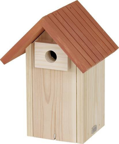 Siena Garden Nistkasten Jonas aus Holz in Braun mit 28mm Lochgröße für Meisen - Bild 1