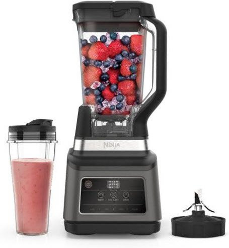 Ninja BN750EU 2-in-1 Standmixer mit 1200W in Schwarz und Grau matt - Bild 2