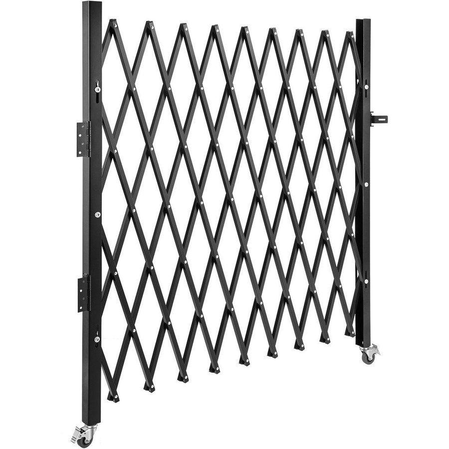 Buying Solutions MB Faltbares Sicherheitstor aus Stahl in Schwarz, B: 216 cm, H: 214 cm - Bild 7