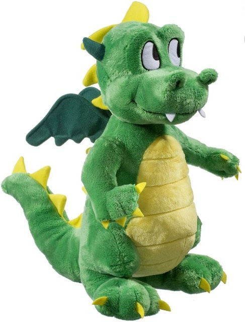 Heunec Drache stehend grün, Plüsch / Textil - Bild 1