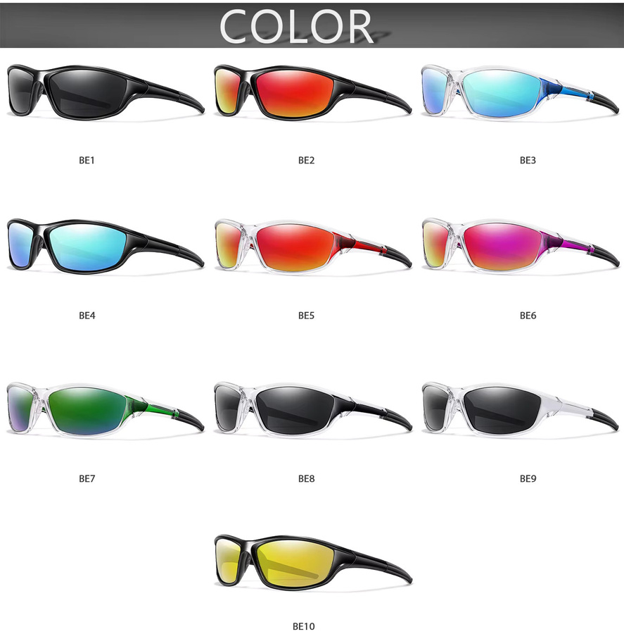 Karos Sportsonnenbrille, Vollrand, Kunststoff, polarisiert - Bild 2
