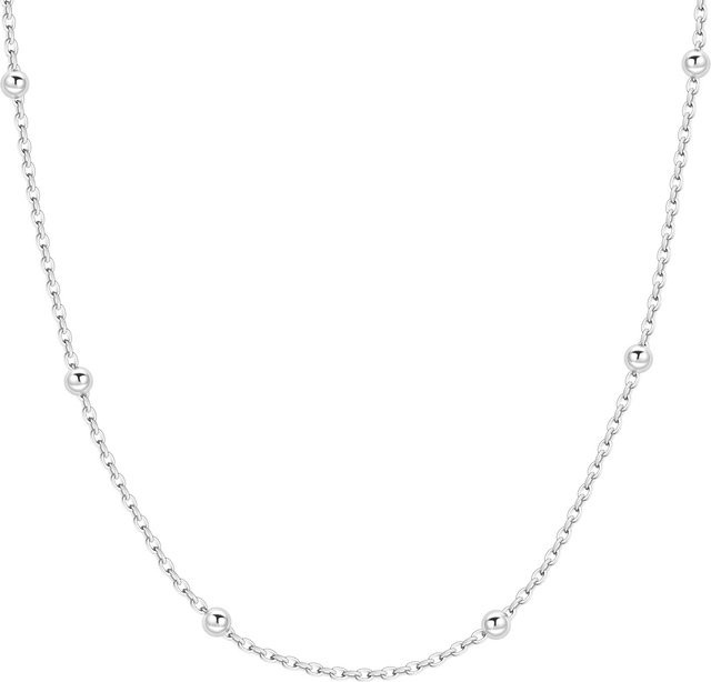 Orstarry Perlenkette, 925 Silber, Damen - Bild 1