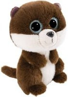 NICI GLUBSCHIS Kuscheltier Otter Olly in Braun und Weiß, 15 cm - Bild 1