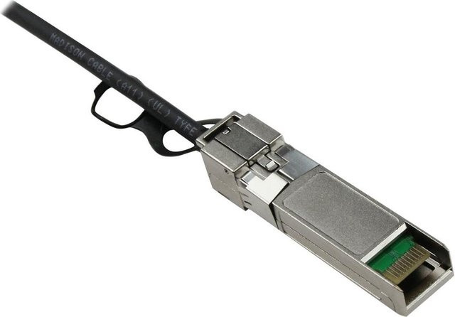 StarTech.com SFP+ Twinax Kabel 10GBASE-CU Direct Attach Kabel für Cisco Catalyst und UCS 6140, Farbe: Schwarz, Länge: 2 m - Bild 1