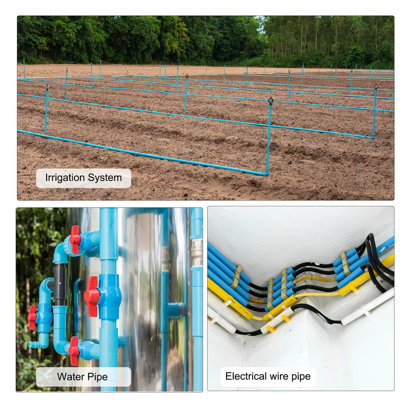 Starres PVC-Rundrohr in Hellgrau mit 16–160 mm Außendurchmesser für Wasserrohre und Gartenbewässerung - Bild 6